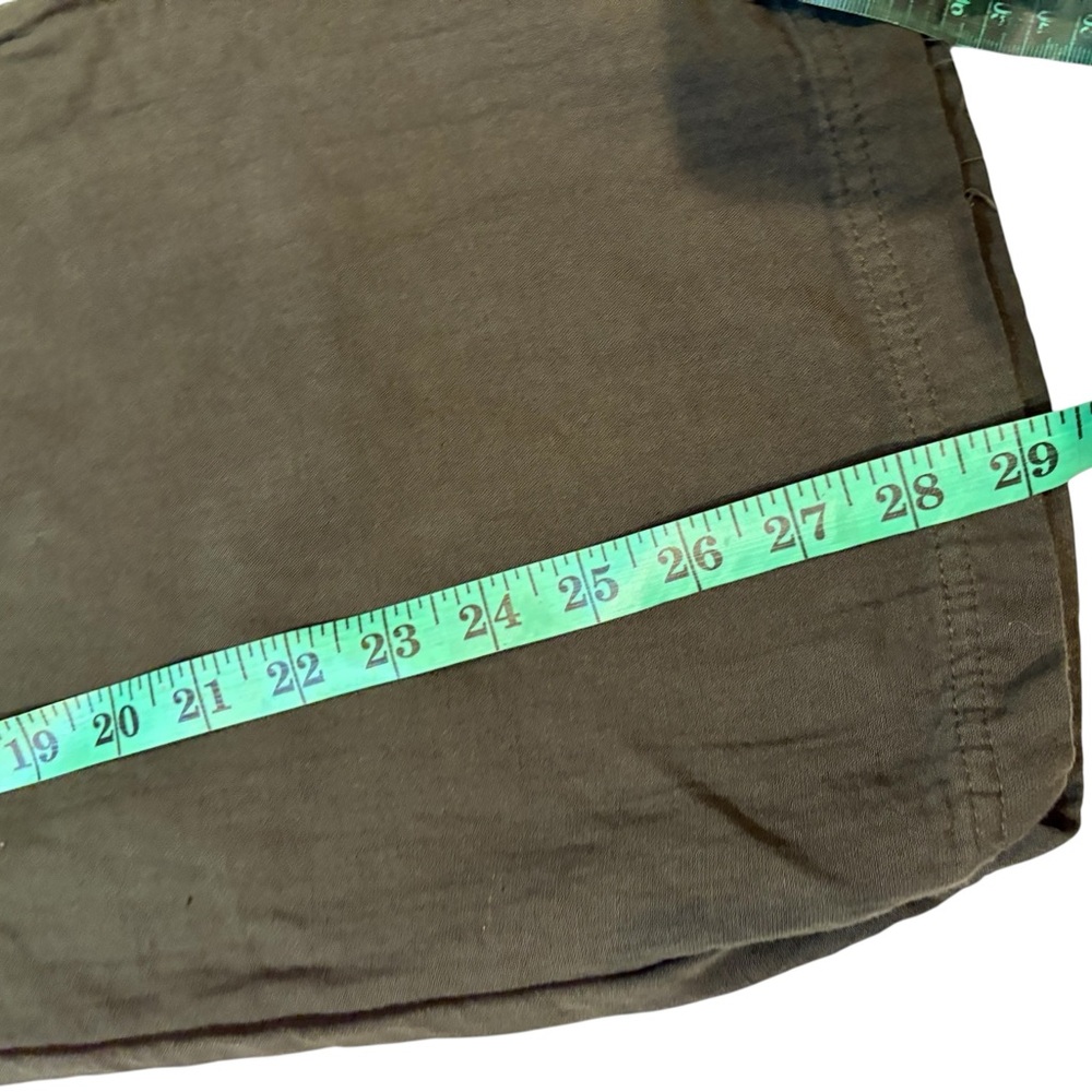 Zara Women's Cargo wide legs- Dark Green pants size XS - Picture 7 of 10